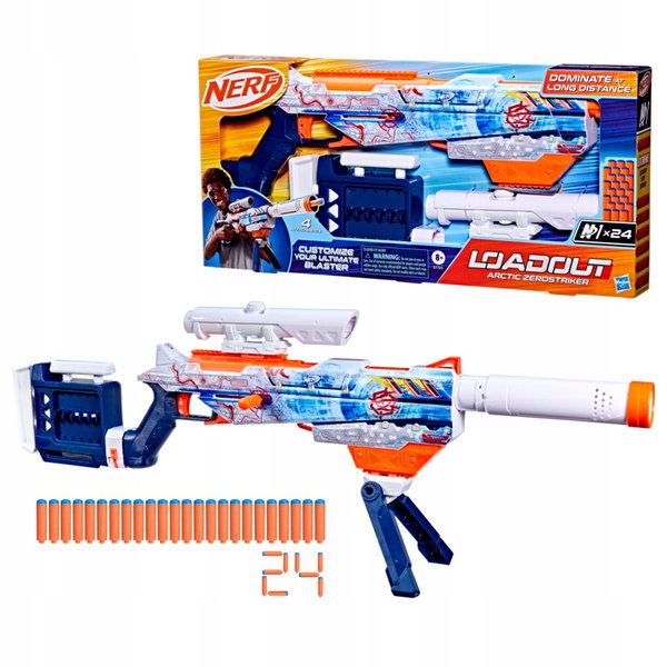 Wyrzutnia NERF Loadout Arctic Zerostriker G17634N0
