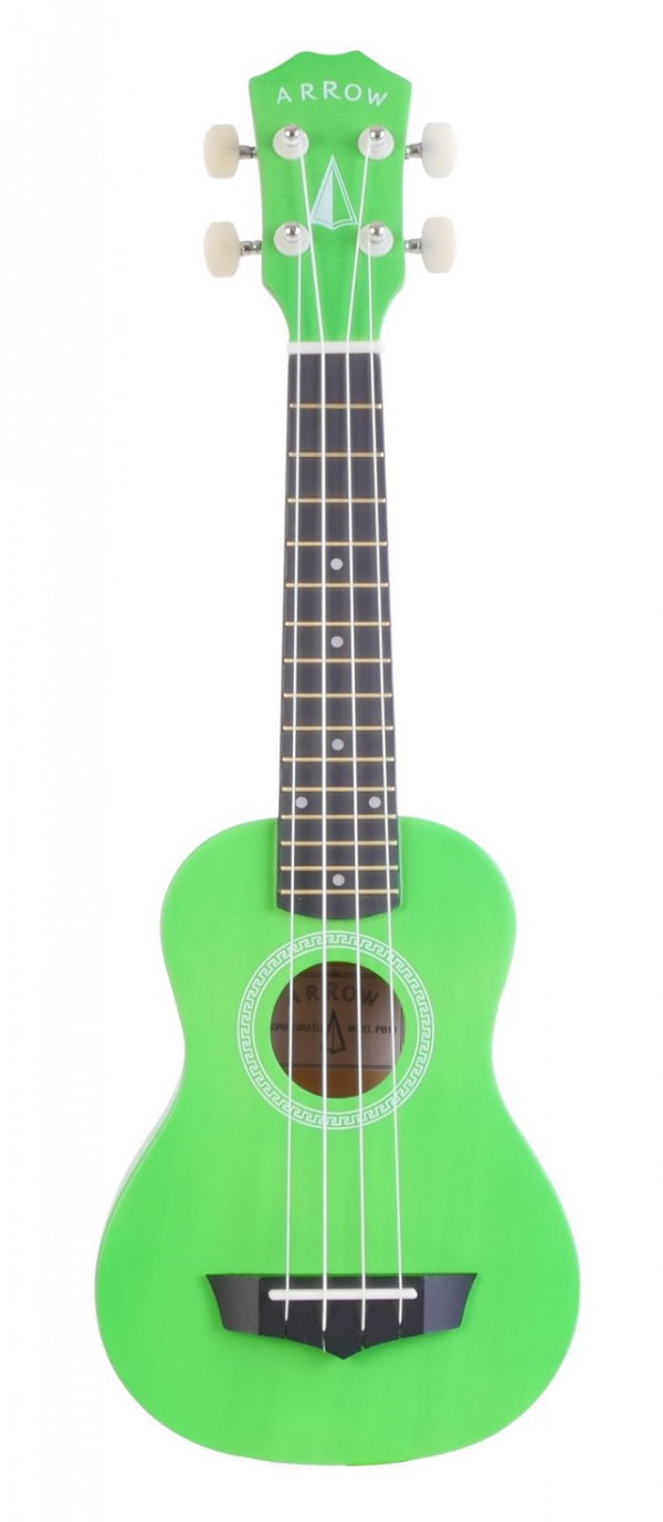 Ukulele ARROW PB10GR Soprano Zielony