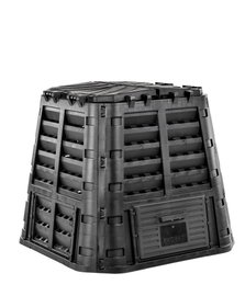 Kompostownik zamykany EKOBAT Ecosmart 420 L Czarny