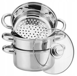 Garnek KINGHOFF KH-3316 GOTOWANIE NA PARZE 2,5L