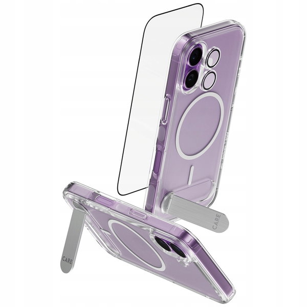Etui PANZERGLASS do Apple iPhone 17 Przezroczysty +szkło hartowane +osłona