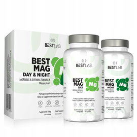 Magnez BESTLAB BestMag Day & Night (2 x 60 kapsułek)