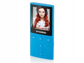 Odtwarzacz mp3 HYUNDAI MPC501GB4FMBL 4GB Niebieski