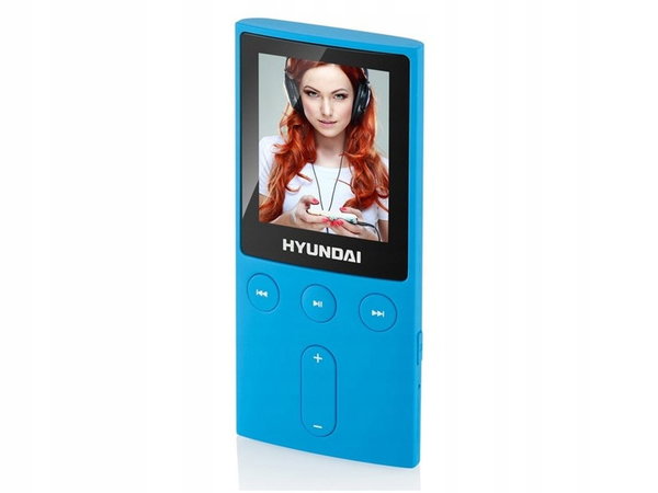 Odtwarzacz mp3 HYUNDAI MPC501GB4FMBL 4GB Niebieski
