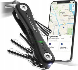 Organizer do kluczy KEYSMART Find My Key Czarny