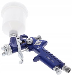 Pistolet lakierniczy AIRPRESS HVLP 45102-1.0 2 bar zbiornik 125 ml