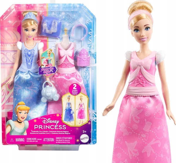 Lalka DISNEY Princess Kopciuszek JCR95