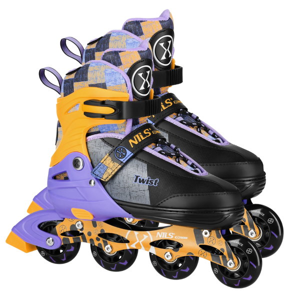 Łyżworolki NILS EXTREME Twist NA13810 (rozmiar 39-42) Żółty