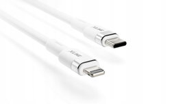 Kabel USB Typ-C - Lightning XLINE 30W 3m Biały