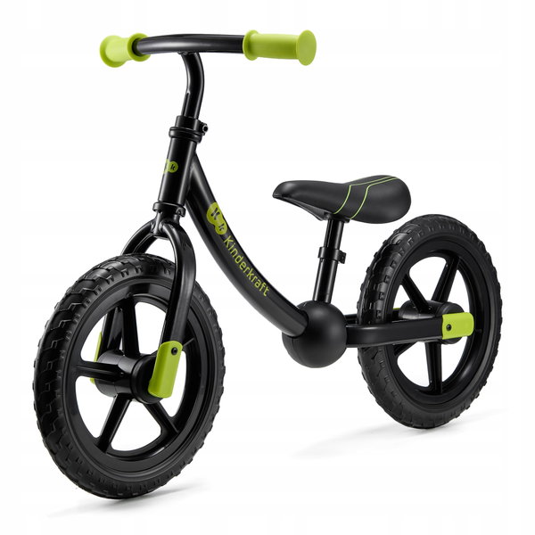 Rowerek biegowy KINDERKRAFT 2Way Next 2025 Czarny