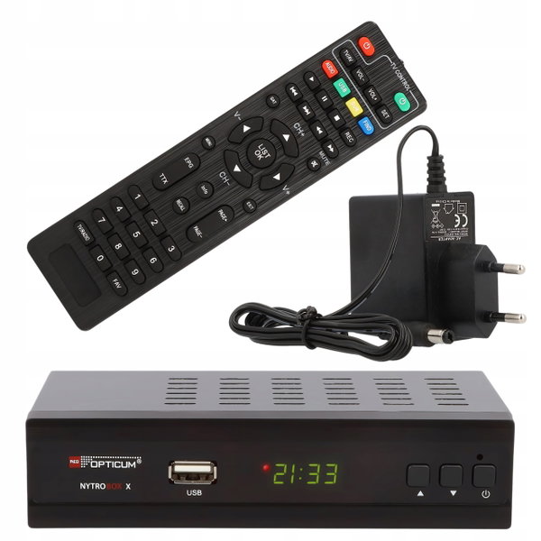 Dekoder OPTICUM NYTROBOX X H.265/DVB-T2/HEVC