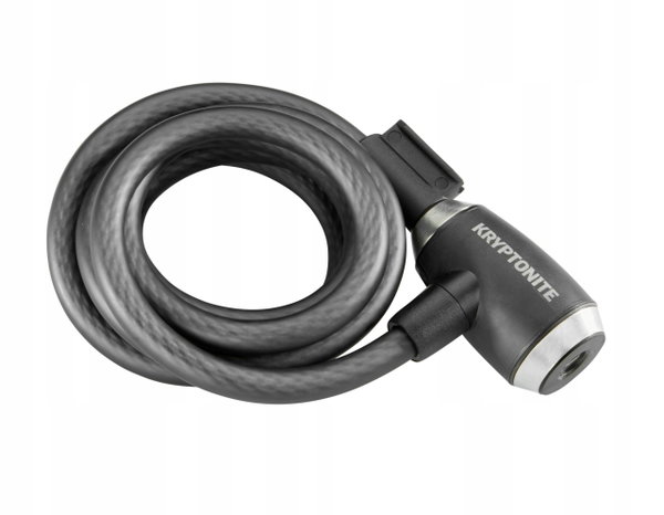 Zapięcie rowerowe KRYPTONITE Kryptoflex 1218 Linka Czarny