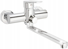 Bateria wannowa natynkowa DEANTE Tubo BUT 056M Chrom