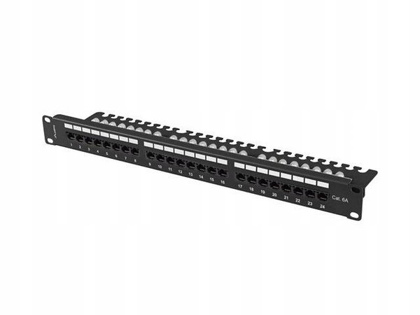 Patch panel LANBERG PPUA-1124-B