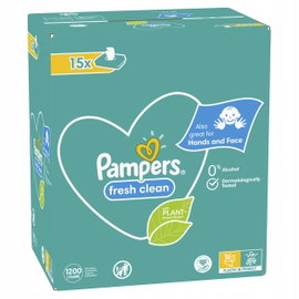 Chusteczki nawilżane PAMPERS Fresh Clean 15 X 80 szt.