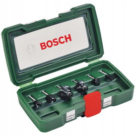 Zestaw frezów BOSCH Promoline (6 elementów)