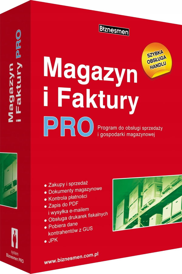PROGRAM DGCS MAGAZYN I FAKTURY PRO
