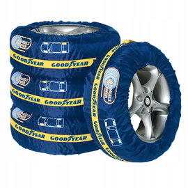 Pokrowiec na koła GOODYEAR 75526 Niebiesko-żółty