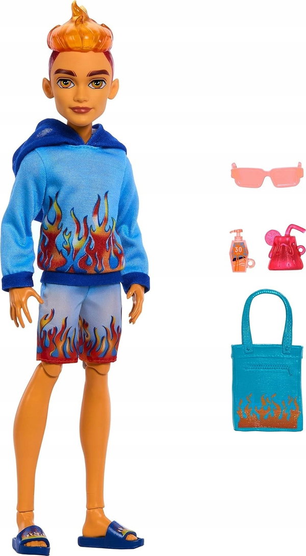 Lalka MONSTER HIGH Wyspa Straszy-raj Heath Burns HRP69