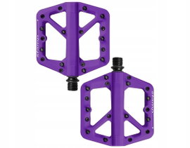 Pedały rowerowe CRANKBROTHERS Stamp 1 Large Fioletowy