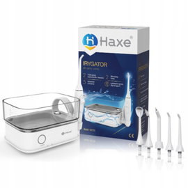 Irygator HAXE HX720 Timer Masaż 6 Końcówek Biały