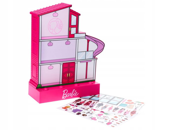 Lampka gamingowa PALADONE Barbie Dreamhouse z naklejkami
