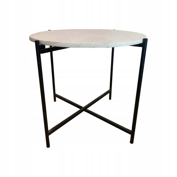 Stolik kawowy ogrodowy MEVEN Terrazzo 70 cm