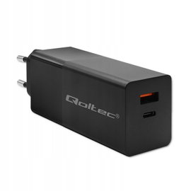 Ładowarka sieciowa QOLTEC GaN Power Pro PD 100W Czarny