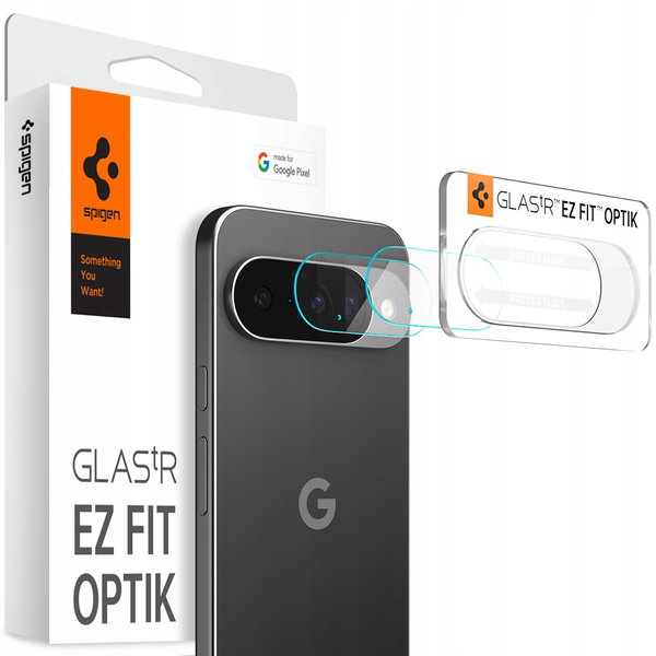 Szkło hartowane na obiektyw SPIGEN Optik 2-Pack do Google Pixel 10 (2 szt.)