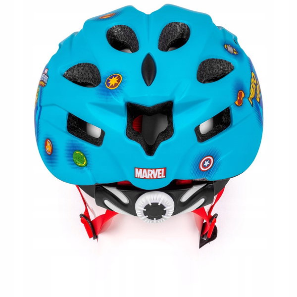 Kask rowerowy MARVEL Avengers Niebieski (rozmiar M)
