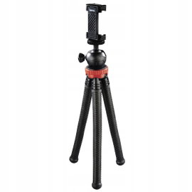 Statyw elastyczny HAMA FlexPro 3w1 Czerwony