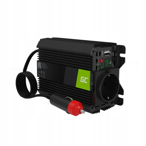 Przetwornica GREEN CELL Pro 12V/230V 150W/300W