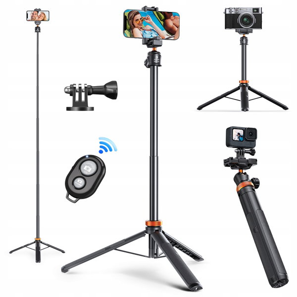 Statyw K&F CONCEPT 2w1 Selfie + uchwyt do telefonu