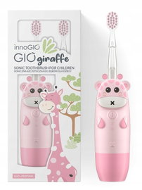 Soniczna szczoteczka do zębów GIO GIRAFFE PINK
