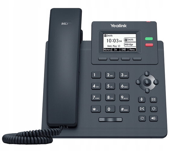 Telefon stacjonarny YEALINK T31P Czarny