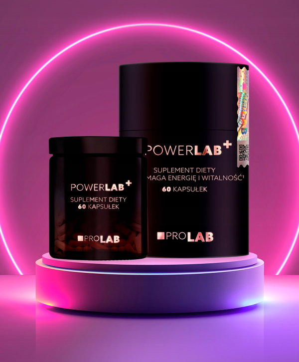 Kompleks witamin PROLAB PowerLAB (60 kapsułek) Wspomaga energię i witalność