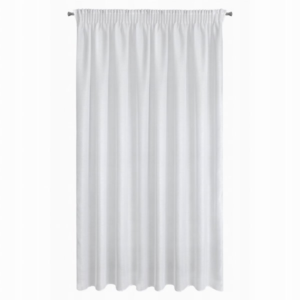 Firana gotowa EUROFIRANY Rebecca 400 x 250 cm Biały