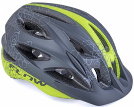 Kask rowerowy AUTHOR Flow X9 Czarno-żółty MTB (rozmiar M)