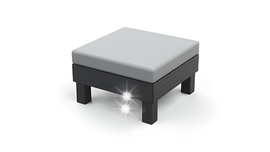 Pufa KETER Elements Single Hocker 257368 Grafitowy