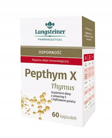 Suplement na odporność LANGSTEINER Pepthym X Thymus (60 kapsułek)