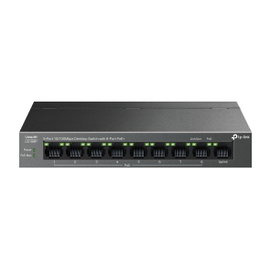 Switch TP-LINK LS109P Fast Ethernet, 9 portów, Funkcja PoE
