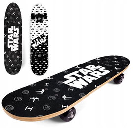 Deskorolka dla dzieci DISNEY Star Wars 9934 PVC Czarno-biały
