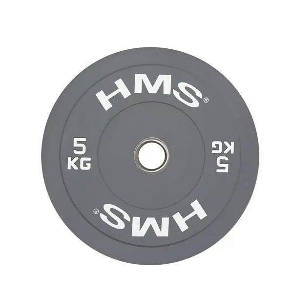 Talerz olimpijski obciążenie HMS CBR05 Szary (5 kg)