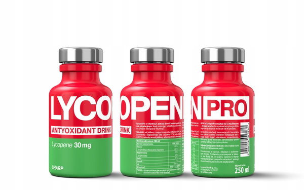 Napój LYCOPEN PRO Drink Żurawinowy (15 x 250 ml)