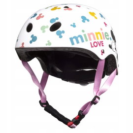 Kask rowerowy DISNEY Myszka Minnie Biały Dla Dzieci (rozmiar M)
