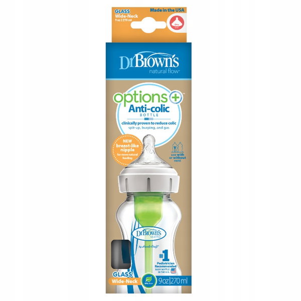 Butelka szklana DRBROWNS Options+ 270 ml