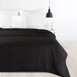 Koc EUROFIRANY Bukla 210 x 170 cm Czarny