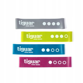 Zestaw gum do ćwiczeń TIGUAR Mini Bands