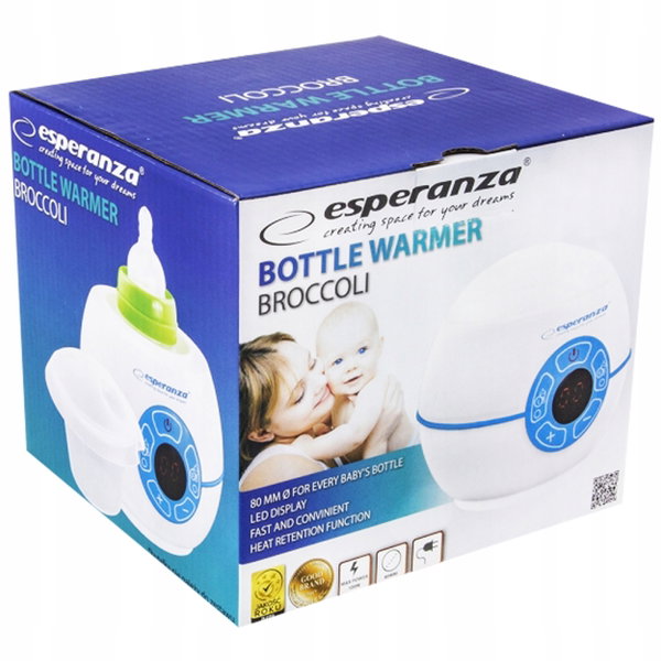 Podgrzewacz do butelek ESPERANZA Broccoli EKB003