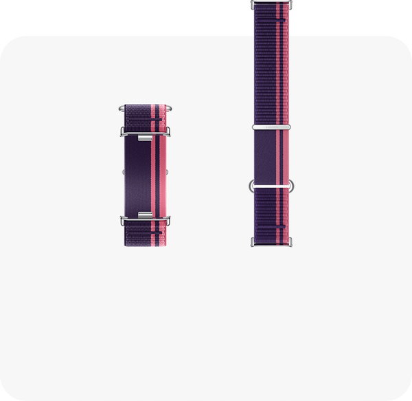 Pasek XIAOMI do Watch 4/Band 8 Pro Fioletowo-różowy
